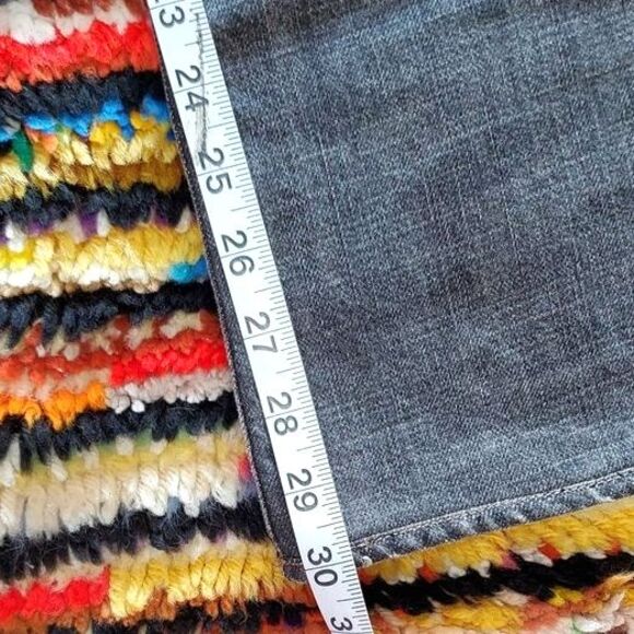 Just Cavalli Denim Jeans Faded Black Straight Leg Casual Women's US 27 Italy - Picture 12 of 12